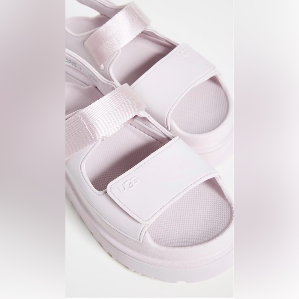 UGG Women’s GoldenGlow Sandals in Bay Fog 11 - Picture 6 of 15